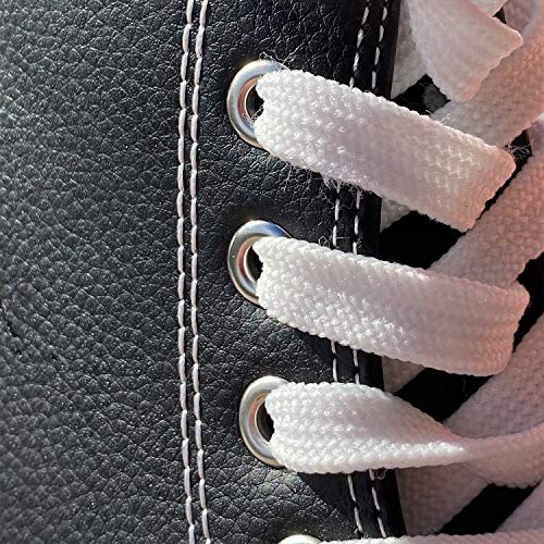 53754-Zapatilla Abotinada, Comodas, Estilo Bamba y Casual, de Polipiel, con Plataforma, Cierre de Cordones, Otono Invierno 2020. Talla 41 Negro