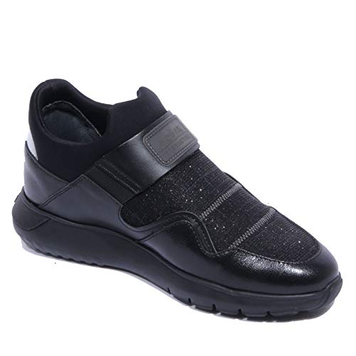 8103AB Sneakers Donna HOGAN Slip ON INTERACTIVE3 Black Shoes Women [39]