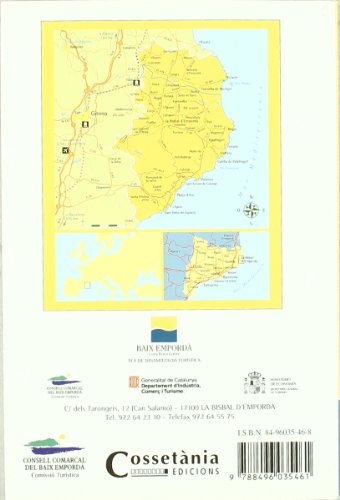 A peu pel Baix Empordà: 20 itineraris de senderisme entre garbí i tramuntana (edicions en català, castellà, francès, anglès i alemany): 3