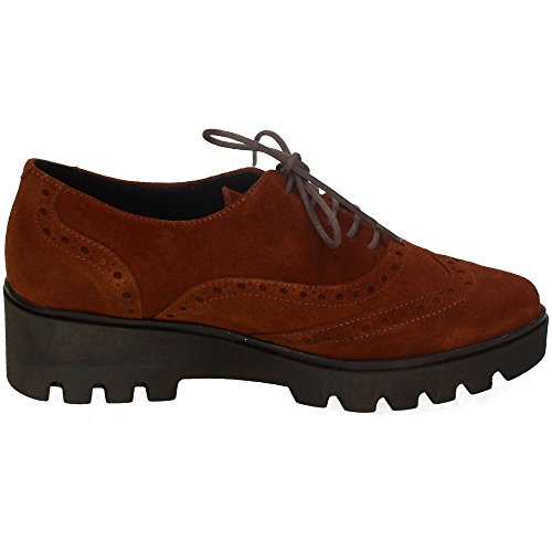 ABACK I17.3304 Zapato DE Serraje Mujer Zapatos CORDÓN Camel 36