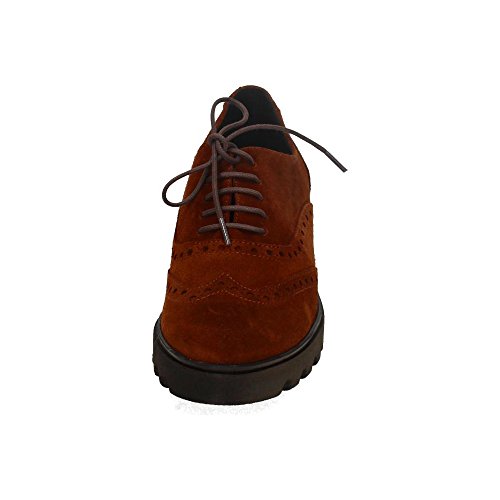 ABACK I17.3304 Zapato DE Serraje Mujer Zapatos CORDÓN Camel 36