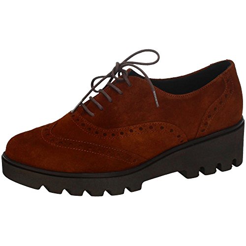 ABACK I17.3304 Zapato DE Serraje Mujer Zapatos CORDÓN Camel 36