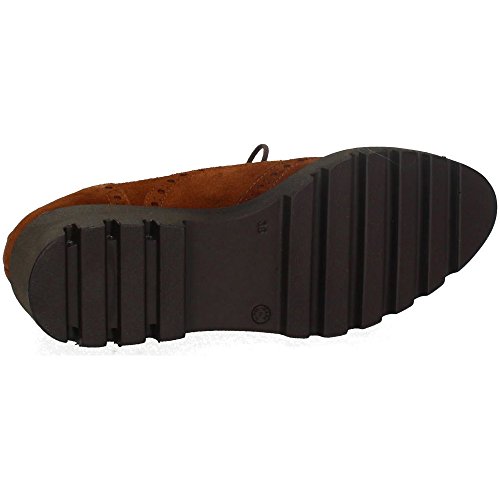 ABACK I17.3304 Zapato DE Serraje Mujer Zapatos CORDÓN Camel 36