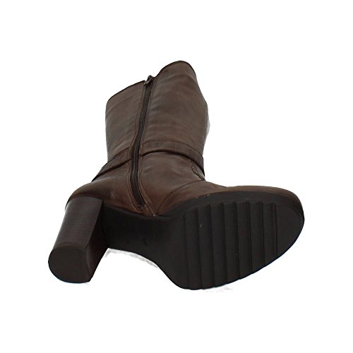 ABACK I17.504 Botas DE Pieles Mujer Botas MARRÓN 40