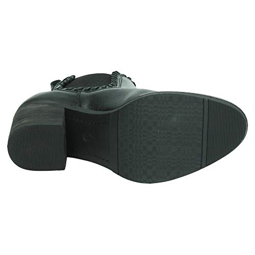 ABACK I19.8405 Botas DE Piel Mujer Botines Negro 39