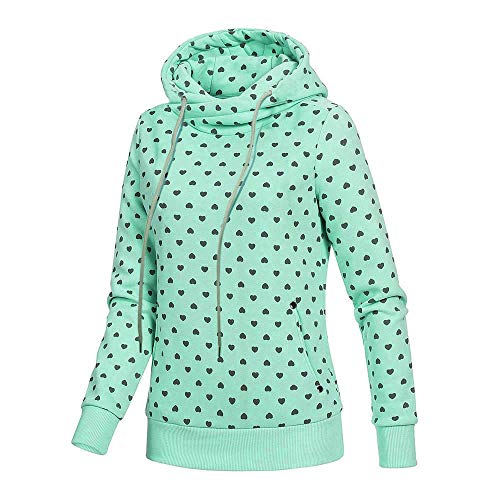 Abrigo De Invierno con Capucha De Las Mujeres Patchwork Chaqueta con Cremallera De Lana Caliente Abrigo De AlgodóN con Capucha Casual Outwear Sudadera con Capucha Deportiva riou