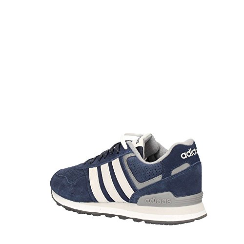 adidas 10K, Zapatillas de Gimnasia Hombre, Azul (Collegiate Navy/Grey One F17/Grey Three F17), 43 1/3 EU