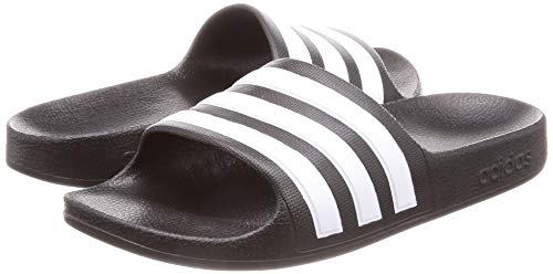 adidas Adilette Aqua K, Zapatillas de Deporte Unisex Niños, Negro (Negbás/Ftwbla/Negbás 000), 34 EU