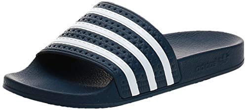 adidas Adilette Chanclas Hombre, Azul (Adiblu/White/Adiblu), 43 EU (9 UK)