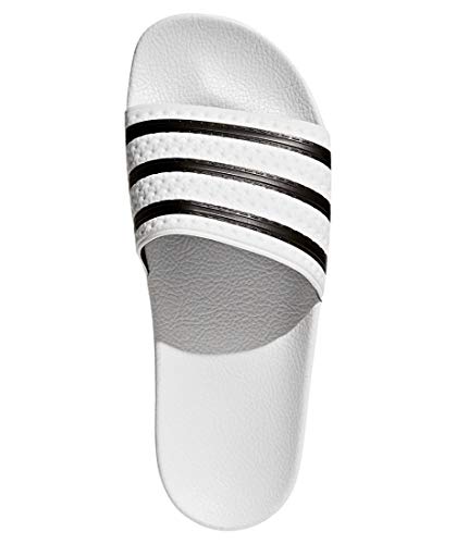 Adidas Adilette, Chanclas Unisex adulto, Blanco (White/Black/White), 48.5
