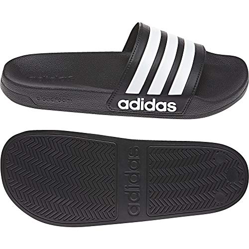 adidas Adilette Shower, Chanclas para Hombre, Negro (Core Black/Footwear White/Core Black 0), 46 EU