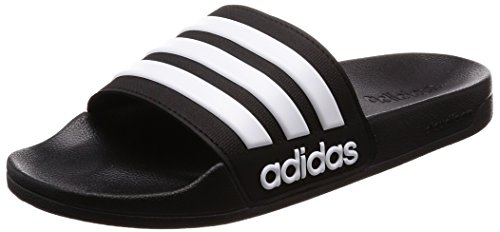 adidas Adilette Shower, Chanclas para Hombre, Negro (Core Black/Footwear White/Core Black 0), 46 EU