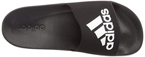 Adidas Adilette Shower - Chanclass de Playa y Piscina para Hombre, Negro, 44 1/2 EU