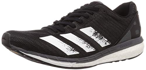 Adidas Adizero Boston 8 m, Zapatillas para Correr Hombre, Core Black/FTWR White/Grey Five, 44 EU