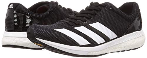Adidas Adizero Boston 8 W, Zapatillas para Correr para Mujer, núcleo Negro/Blanco FTWR/núcleo Negro, 38 2/3 EU