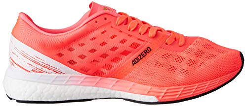 adidas Adizero Boston 9 m, Zapatillas para Correr Hombre, Signal Pink Core Black Copper Met, 43 1/3 EU