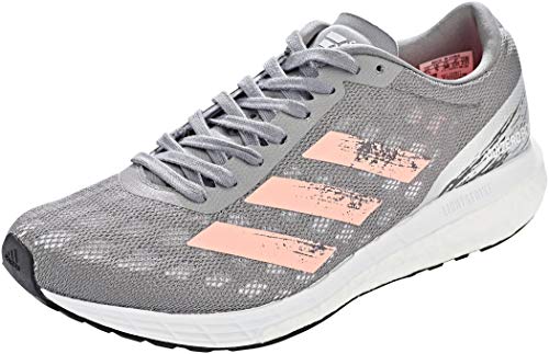 adidas Adizero Boston 9 w, Zapatillas Mujer, Gritre/NADECL/Plamet, 39 1/3 EU