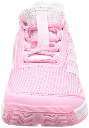adidas Adizero Club K, Zapatillas de Tenis, Rosa (True Pink/FTWR White/FTWR White True Pink/FTWR White/FTWR White), 39 EU