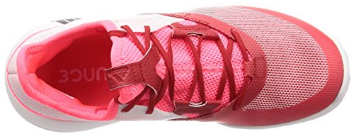 Adidas Adizero Defiant Bounce W, Zapatillas de Tenis Mujer, Rojo (Rojo 000), 38 EU