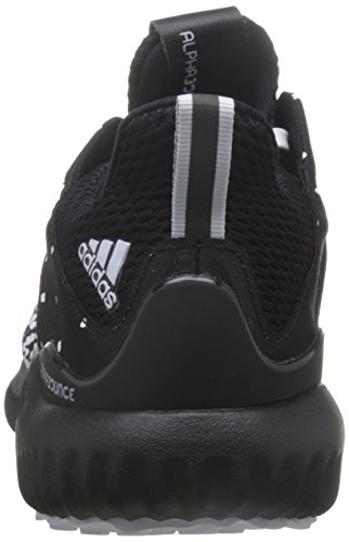 adidas Alphabounce 1 J, Zapatillas de Running Unisex Adulto, Negro (Core Black/White/Core Black 0), 38 2/3 EU