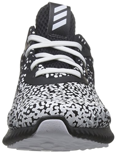 adidas Alphabounce 1 J, Zapatillas de Running Unisex Adulto, Negro (Core Black/White/Core Black 0), 38 2/3 EU