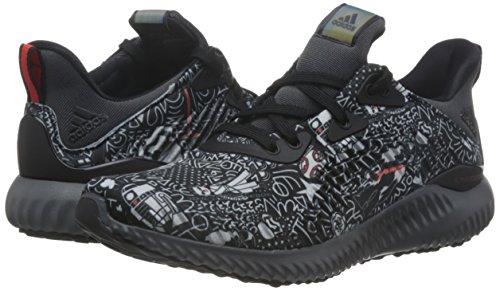 adidas Alphabounce Starwars J, Zapatillas de Deporte Unisex Adulto, Negro (Negro-(Negbas/Gricin/ROJBAS), 37 1/3 EU