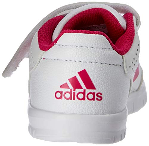 adidas Altasport Cf K, Zapatillas de Deporte Interior Unisex Niño, Blanco (Ftwr blanco /rosa / ftwr blanco), 34 EU