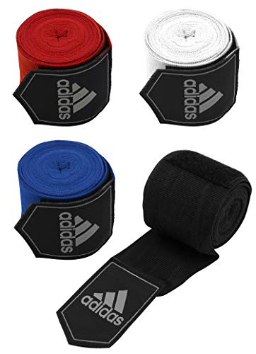 adidas Bandagen Boxing Crepe Vendaje, negro, 2 x 4.5m, adibp03