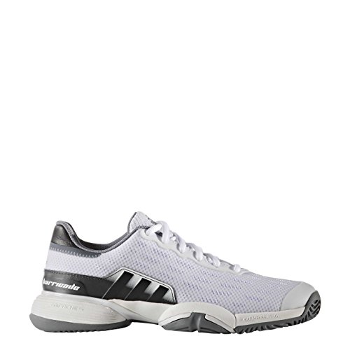Adidas Barricade 2016 Xj, Zapatillas de Tenis Unisex Niños, Blanco (Ftwbla/Grpudg/Gris), 35.5 EU