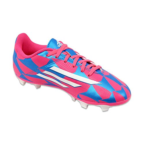 adidas - Botas de fútbol de sintético para niño Rosa Rosa 13.5UK/ 20.5cm pink - blue - white Talla:28