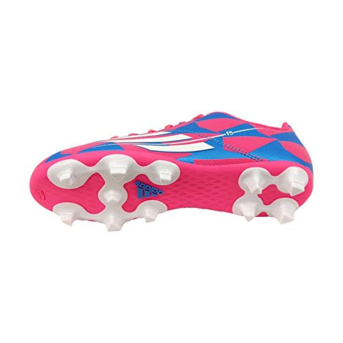 adidas - Botas de fútbol de sintético para niño Rosa Rosa 13.5UK/ 20.5cm pink - blue - white Talla:28