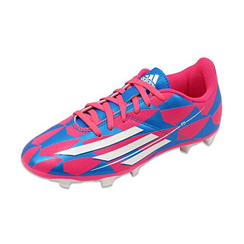 adidas - Botas de fútbol de sintético para niño Rosa Rosa 13.5UK/ 20.5cm pink - blue - white Talla:28