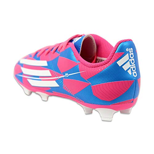 adidas - Botas de fútbol de sintético para niño Rosa Rosa 13.5UK/ 20.5cm pink - blue - white Talla:28
