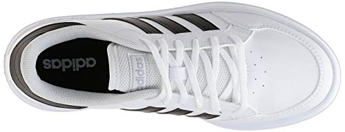 adidas BREAKNET, Zapatillas de Tenis Mujer, FTWBLA/NEGBÁS/Plamet, 38 EU