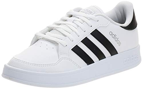 adidas BREAKNET, Zapatillas de Tenis Mujer, FTWBLA/NEGBÁS/Plamet, 38 EU