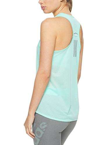 adidas Camiseta de Tirantes para Mujer, Mujer, CY5641, Color Menta Clara/Gris Oscuro, Medium