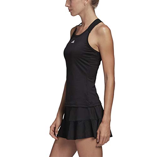 adidas Camiseta Gameset Y-Tank para Mujer, Mujer, Camisa, GLL25, Negro, M