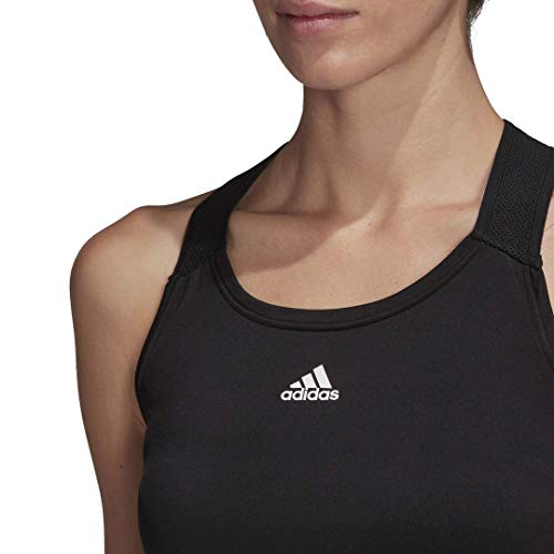 adidas Camiseta Gameset Y-Tank para Mujer, Mujer, Camisa, GLL25, Negro, M