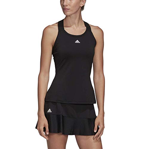 adidas Camiseta Gameset Y-Tank para Mujer, Mujer, Camisa, GLL25, Negro, M