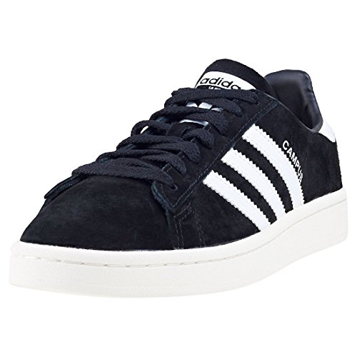 Adidas Campus Bz0084, Zapatillas Hombre, Negro (Core Black/Footwear White/Chalk White 0), 43 1/3 EU