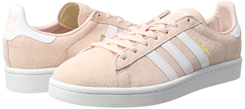 adidas Campus W, Zapatillas Mujer, Rosa (Icey Pink/Footwear White/Crystal White), 40 2/3 EU