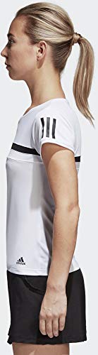 adidas Club tee Camiseta de Tenis, Mujer, Blanco (Blanco), M