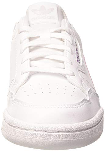 adidas Continental 80 J, Zapatillas Deportivas, FTWR White FTWR White Core Black, 38 2/3 EU