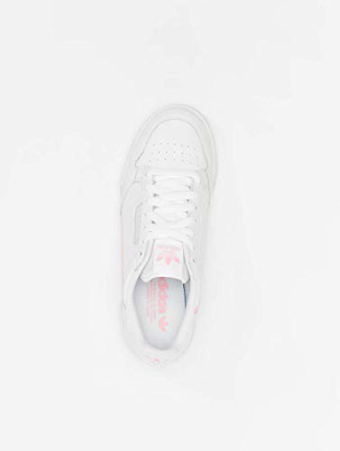 adidas Continental 80 W, Sneaker Mujer, Footwear White/True Pink/Clear Pink, 40 EU