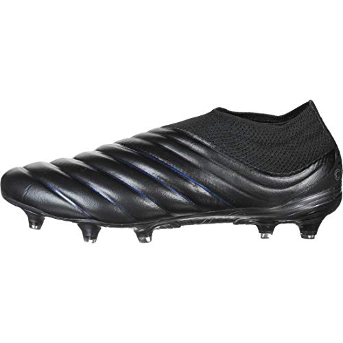 adidas Copa 19+ FG, Bota de fútbol, Core Black-Silver Metallic, Talla 8.5 UK (42 2/3 EU)