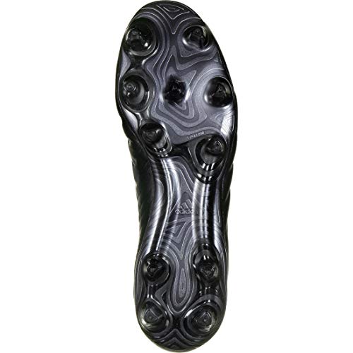 adidas Copa 19+ FG, Bota de fútbol, Core Black-Silver Metallic, Talla 8.5 UK (42 2/3 EU)