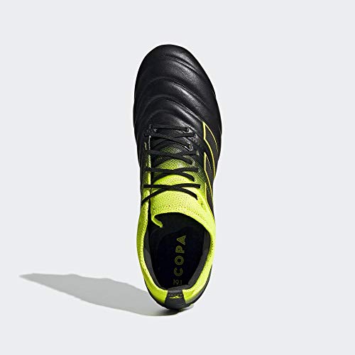 Adidas Copa 19.1 SG, Botas de fútbol Hombre, Multicolor (Negbás/Amasol/Negbás 000), 42 EU