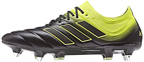 Adidas Copa 19.1 SG, Botas de fútbol Hombre, Multicolor (Negbás/Amasol/Negbás 000), 42 EU