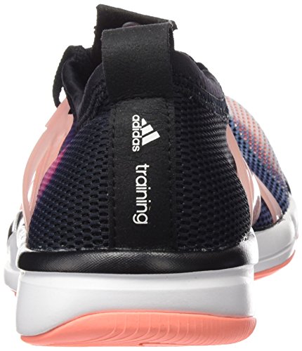 adidas Core Grace, Zapatillas de Running Mujer, Negro/Blanco/Rojo (Negbas/Ftwbla/Brisol), 40 2/3