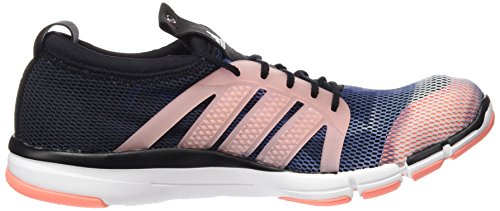 adidas Core Grace, Zapatillas de Running Mujer, Negro/Blanco/Rojo (Negbas/Ftwbla/Brisol), 40 2/3